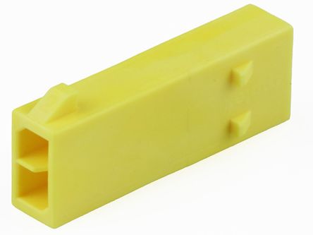 Molex 21592 Series Vertical Panel Mount PCB Header, 2 Contact(s), 3mm Pitch, 2 Row(s), Shrouded