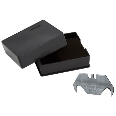 Stanley Steel Curved Knife Blade 20 mm, 100 per Package