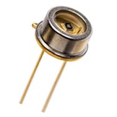 EPIGAP OSA Photonics EOLD-255-012, EOLD 255 Series UV LED, 255nm 1mW 6 °, 2-Pin Through Hole package