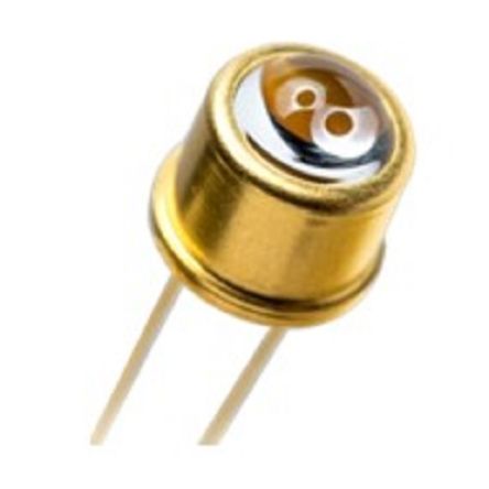 EPIGAP OSA Photonics EOLD-275-012, EOLD 275 Series UV LED, 275nm 1.6mW 6 °, 2-Pin Through Hole package
