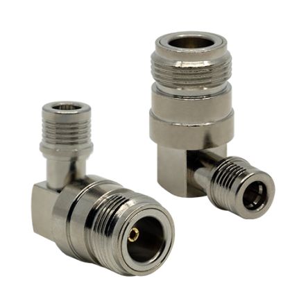 Siretta Straight Coaxial Adapter QMA Plug to N Jack Socket