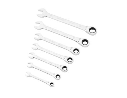 DeWALT 7, 12-Piece Spanner Set, Chrome Vanadium Steel