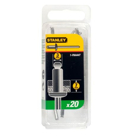 Stanley Aluminium Rivet Set Rivet, 3mm