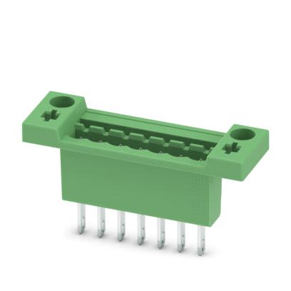 Phoenix Contact, 5mm Pitch, DFK-MSTB, 7 Way,, Pluggable Terminal Block, Feed Through Header, Feed Through, Slip-On,