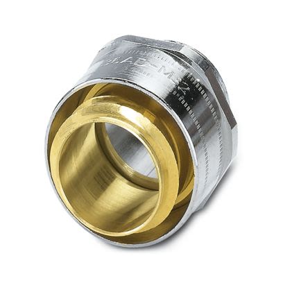 Phoenix Contact Brass Nickel Plated Brass Cable Gland, M32 Thread, 31mm max., IP40