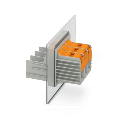 Phoenix Contact TW Series PCB Terminal Block, 6-Contact, 26mm Pitch, Panel Mount, 1-Row, Feed Through Termination