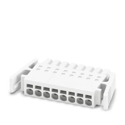 Phoenix Contact, 2.5mm Pitch, PTSM, 8 Way,, Pluggable Terminal Block, Plug, Latching, Push In Spring Termination,