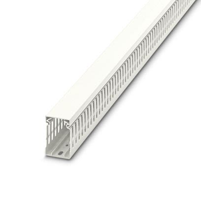 Phoenix Contact CD White Cable Trunking - Open Slot, W40 mm x D60mm, L2m, PVC