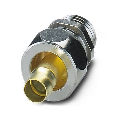 Phoenix Contact WP-G Series Silver Nickel Plated Brass Cable Gland, PG7 Thread, IP65