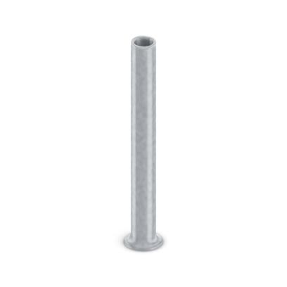 Phoenix Contact, Ferrule A Insulated Bootlace Ferrule, 12mm Pin Length, 1.2mm Pin Diameter, Silver
