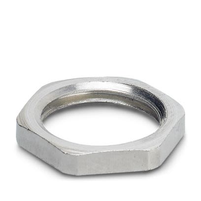 Phoenix Contact Metal Cable Gland Locknut, PG21 Thread