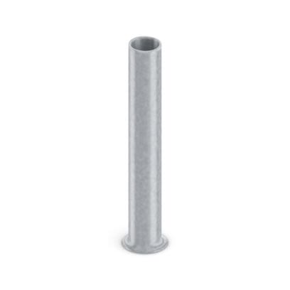 Phoenix Contact Insulated Bootlace Ferrule, 15mm Pin Length, 2.2mm Pin Diameter, Silver