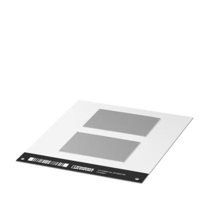 Phoenix Contact, LS-EMSP Aluminum Label Sheet for use with for use with Terminal Blocks