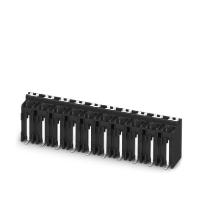 Phoenix Contact SPT Series PCB Terminal Block, 5-Contact, 5mm Pitch, Surface Mount, 1-Row, Push In Spring Termination