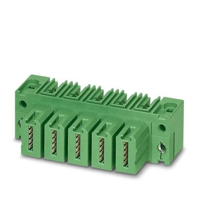 Phoenix Contact IPC Series Straight Wave Soldering PCB Header, 2 Contact(s), 15mm Pitch, 1 Row(s), Shrouded