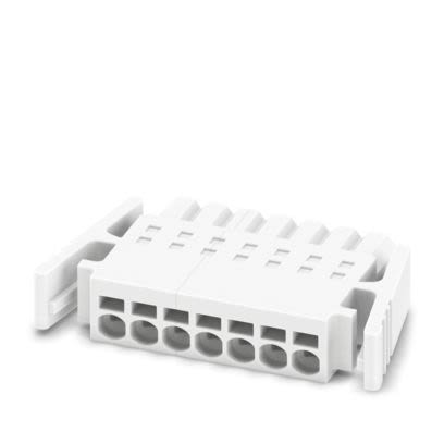 Phoenix Contact, 2.5mm Pitch, PTSM, 7 Way,, Pluggable Terminal Block, Plug, Latching, Push In Spring Termination,