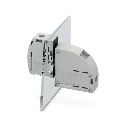 Phoenix Contact UWV 50 Series PCB Terminal Block, 2-Contact, 18.8mm Pitch, Panel Mount, 1-Row, Screw Termination