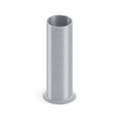 Phoenix Contact, Ferrule A Bootlace Ferrule, 18mm Pin Length, 8.3mm Pin Diameter, Silver