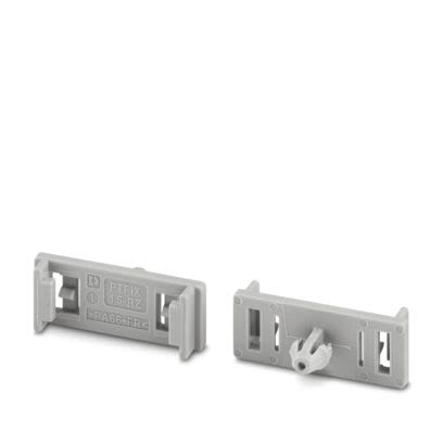 Phoenix Contact PTFIX Series Mounting Adapter for Use with Distribution Blocks And Device Terminal Blocks