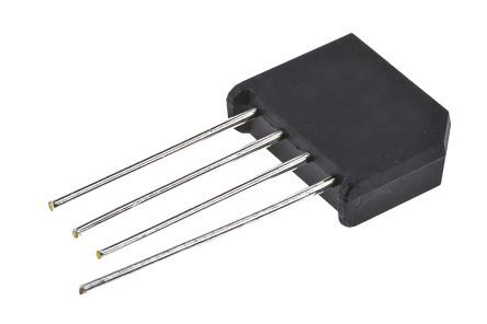 HY Electronic Corp Bridge Rectifier, 25A, 800V, 4-Pin