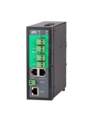 Etic XSLAN Series Ethernet Module for Use with Industrial Ethernet Extension, Power, 12 To 48 V dc