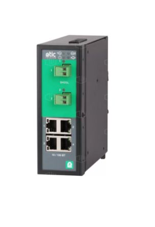 Etic XSLAN Series Ethernet Module for Use with Industrial Ethernet Extension, Power, 12 To 48 V dc