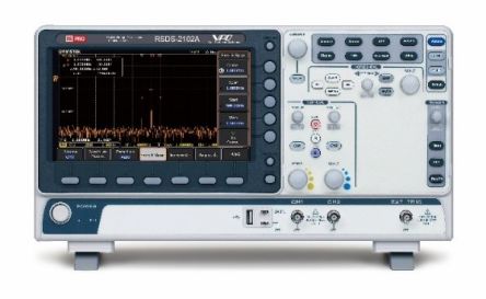 RS PRO, 100MHz Bench Mixed Domain Oscilloscope, 2 Digital Channels - UKAS Calibrated