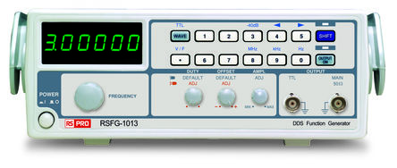 RS PRO Function Generator, 0.1Hz Min, 3MHz Max - With RS Calibration