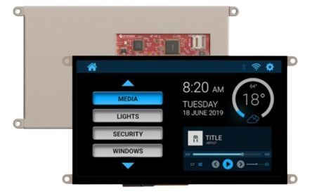 4D Systems uLCD-90DCT TFT TFT LCD Display / Touch Screen, 9in, 800 X 480pixels