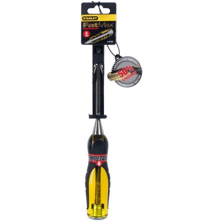 Stanley Chromium steel Wood Chisel, 320mm Length, 6 mm Blade Width