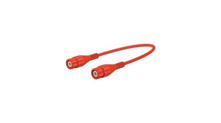 Staubli XLSS-58 Series Male BNC to Male BNC, 2m, RG58 Coaxial, Terminated50 ohms