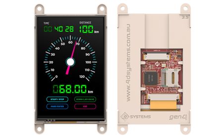 4D Systems gen4-uLCD-35D TFT LCD Colour Display, 3.5in, 320 x 480pixels