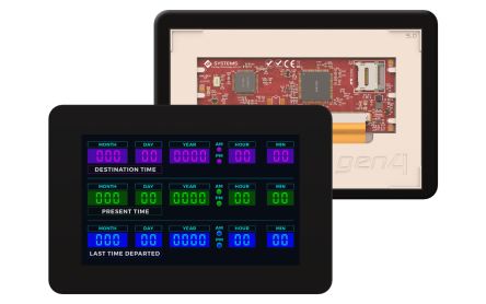4D Systems gen4-uLCD-50D-CLB-SB TFT LCD Colour Display, 5in, 800 x 480pixels