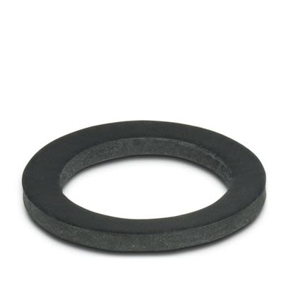 Phoenix Contact Perbunan Flat Gasket Gasket, 10mm Bore, 17mm Outer Diameter