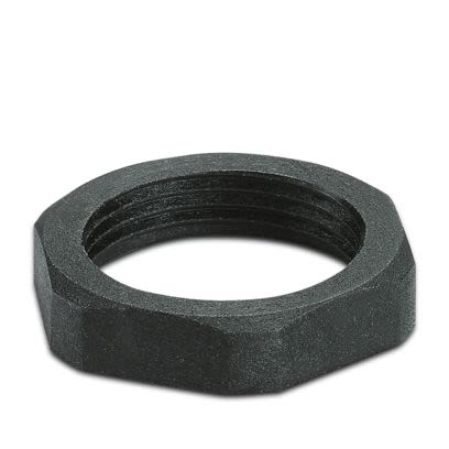 Phoenix Contact Black Polyamide Cable Gland Locknut, PG21mm Thread