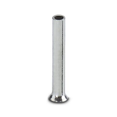 Phoenix Contact Ferrule, 7mm Pin Length, 0.8mm Pin Diameter, Silver