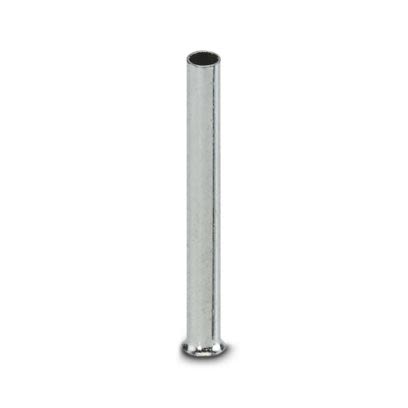Phoenix Contact Ferrule, 18mm Pin Length, 1.7mm Pin Diameter, Silver