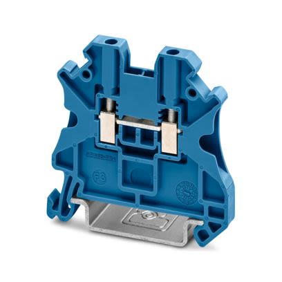 Phoenix Contact 1452264 Blue, 1.5mm², 1-Level, Screw Termination