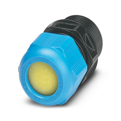 Phoenix Contact Black/Blue Polyamide Cable Gland, M20 x 1.5mm Thread, 7mm min., 13mm max., IP66, IP68