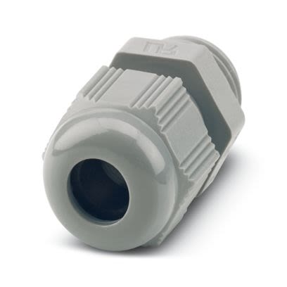 Phoenix Contact Silver Polyamide Cable Gland, PG9mm Thread, 4mm min., 8mm max., IP66, IP68
