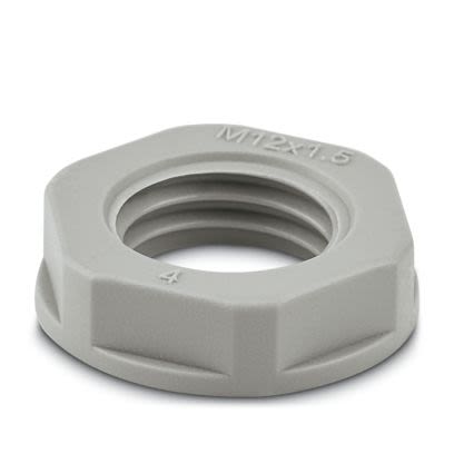 Phoenix Contact Polyamide Cable Gland Locknut, M12mm Thread