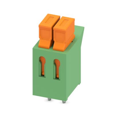 Phoenix Contact PCB Terminal Block, 2-Contact, 3.81mm Pitch, Wave Soldering, 1-Row, PC Terminal Termination