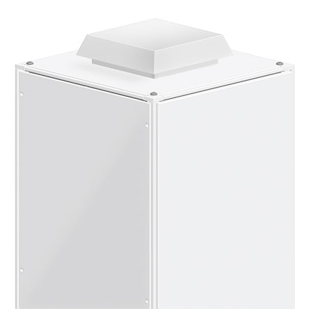 Schneider Electric White Steel Vent Grille, 96 x 340 x 340mm