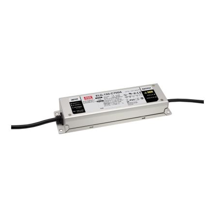 MEAN WELL LED Driver, 80V Output, 150W Output, 2.1A Output, Constant Current / Constant Voltage