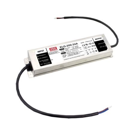 MEAN WELL LED Driver, 12V Output, 200W Output, 16A Output, Constant Current / Constant Voltage