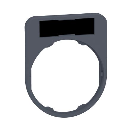 Schneider Electric Legend Holder for Use with Push Button, Unmarked
