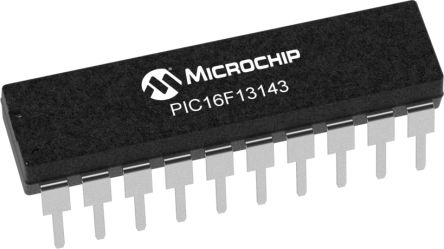 Microchip PIC16F, PIC16 Microcontroller, 3.5 KB Flash, 20-Pin PDIP