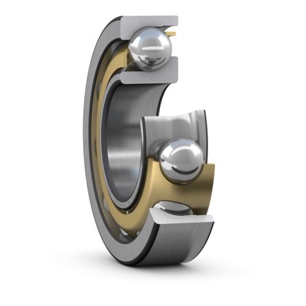 SKF 7206 BECBY Single Row Angular Contact Ball Bearing- Open Type 30mm I.D, 62mm O.D
