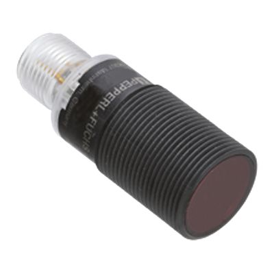Pepperl + Fuchs Diffuse Photoelectric Sensor, Cylindrical Sensor, 0 → 600 mm Detection Range