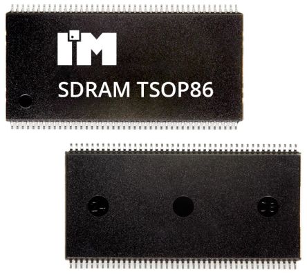 Intelligent Memory IME5132SDBETG-6I, SDRAM 256Mbit Surface Mount, 166MHz, 90-Pin FBGA